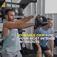 Vista 3 de TRX YBell Neo Series 3 en 1 - Equipo de entrenamiento de pesas rusas, mancuernas y barra de empuje Superficie recubierta de neopreno de grado