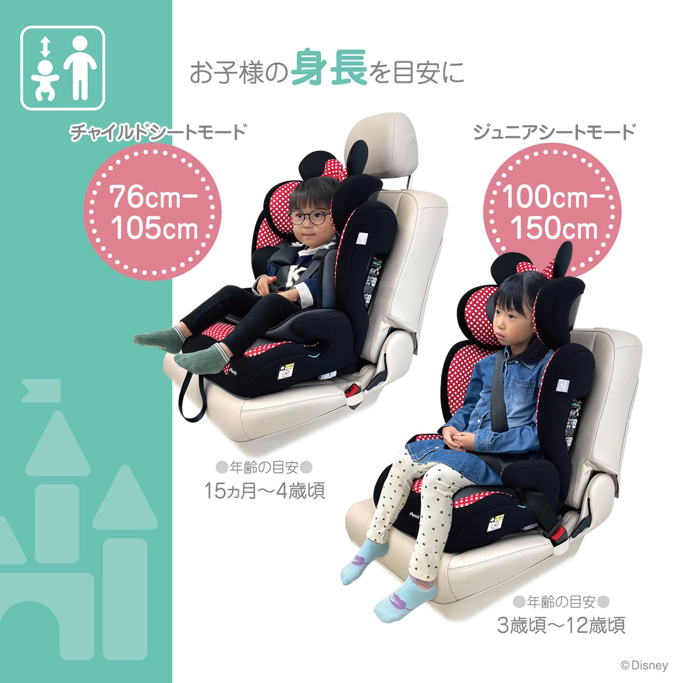 Amazon | ディズニー ハーネスジュニア FIXネクスト/ミニー(スマイル