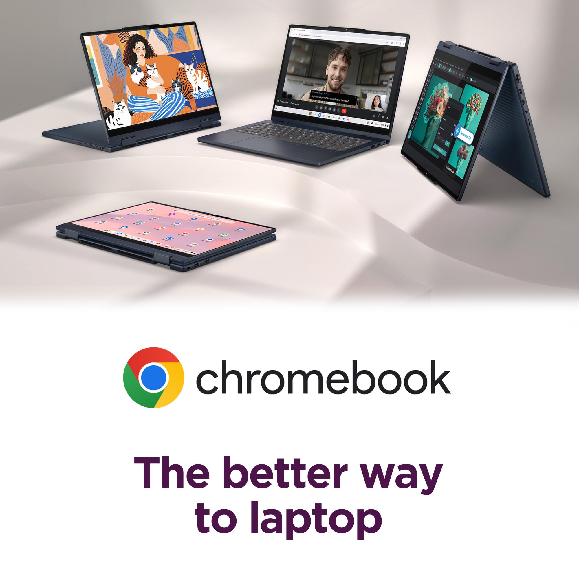 Amazon.com: Lenovo Chromebook Plus 2-in-1 - Lightweight Laptop