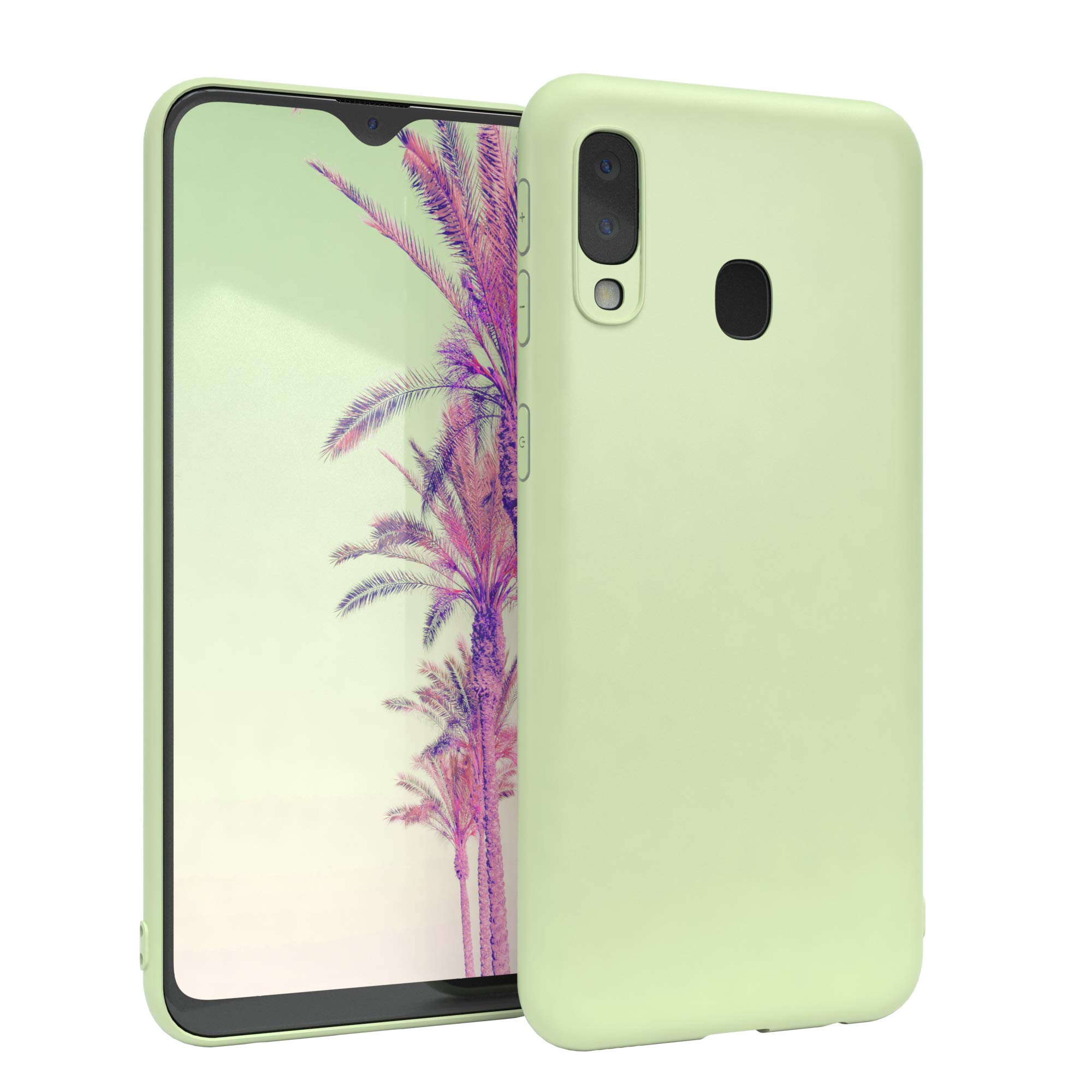 EAZY CASE Handyhülle Silikon in Pastell Grün