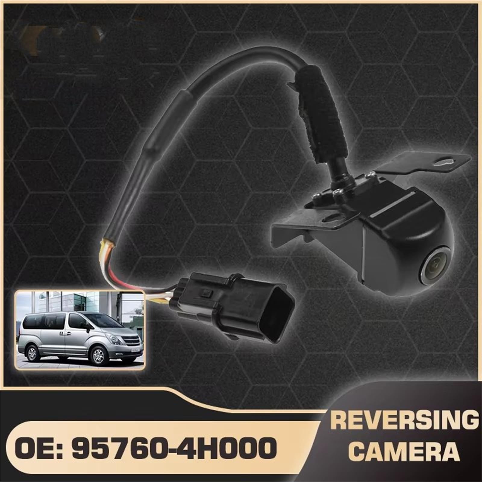 Camera Arrière pour Hyundai I800 Caméra Recul Voiture | Pour IMax H1 pour Starex 95760-4H000 95760-4H001 aide au stationnement Caméra recul voiture