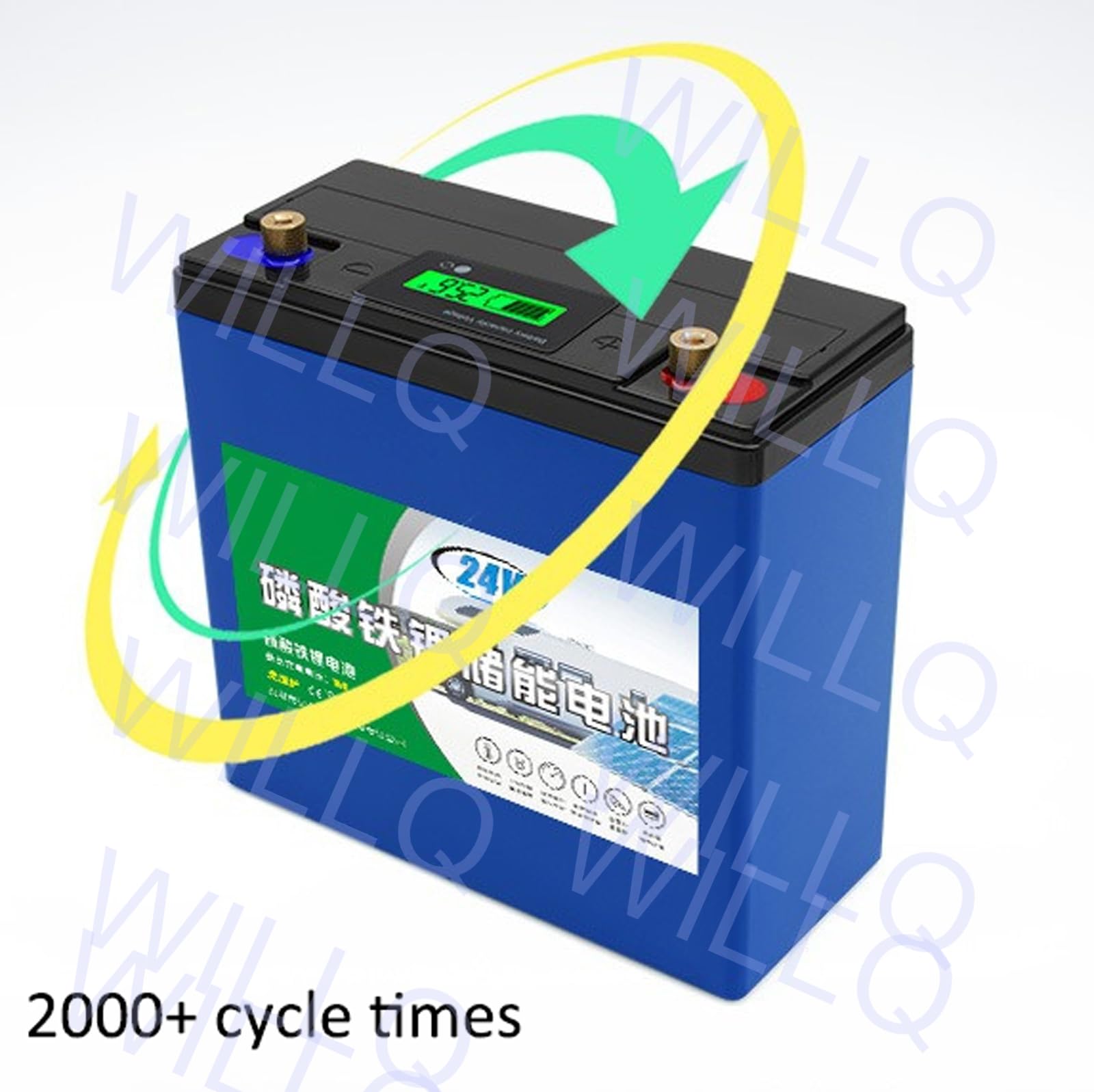 Amazon.co.jp: WILLQ 25.6V LiFePO4リン酸鉄リチウムバッテリー 24V