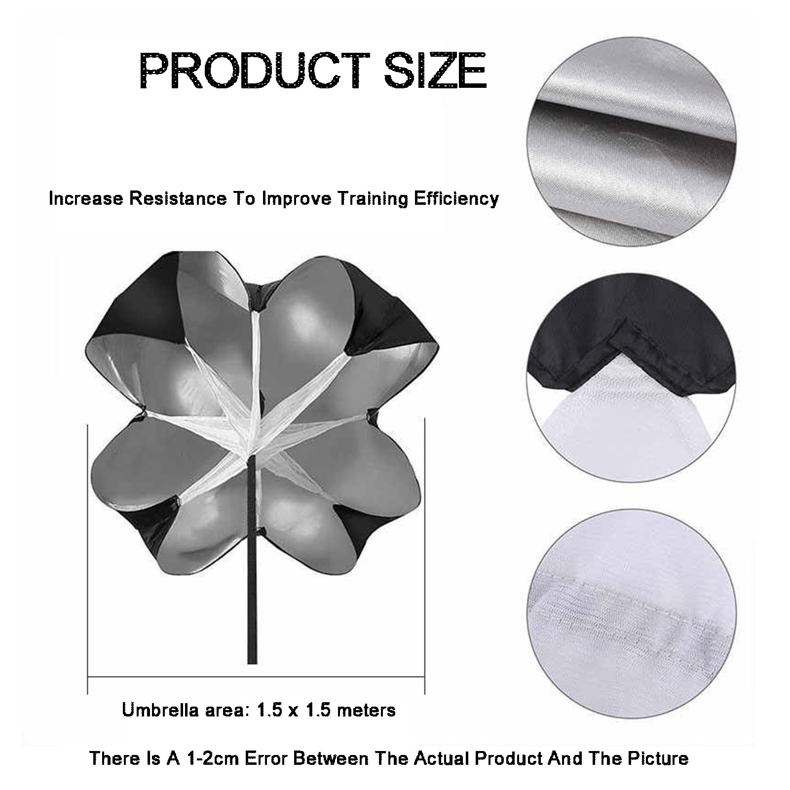 Generisch Running Chute Speed ​​Training Resistance Parachute