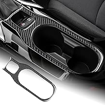 AIRSPEED Toyota Corolla Touring 12th Generation 2019-2024 Toyota Corolla Carbon Fiber Accessories Interior Parts Car Front Cup Holder Panel Sticker Stylish Custom Dress Up with Double-Sided Tape