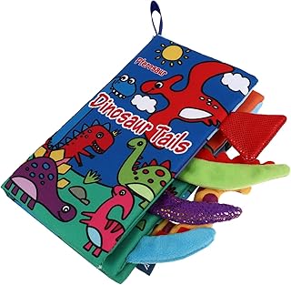 Totority Livro De Pano De Cauda Livros Infantis Livros De Pano De Bebê Livros Para Bebês Brinquedo De Inteligência De Bebê Livros Educativos Infantis Livro De Brinquedo De Menino Menina