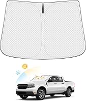 Vista 43 de Parasoles para parabrisas de automóvil, cubierta para ventana lateral y trasera, protección de privacidad, mantiene el vehículo fresco, color negro