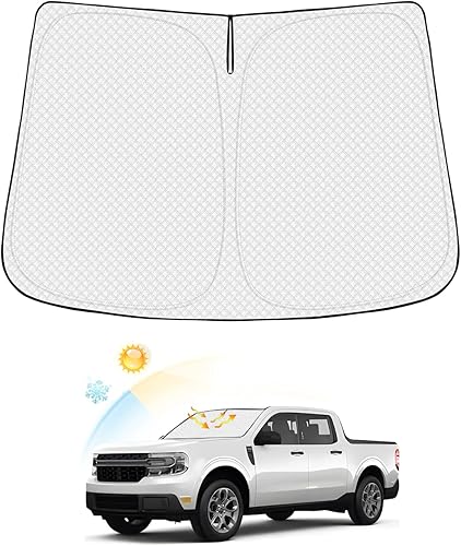 Miniatura 48 de Parasoles para parabrisas de automóvil, cubierta para ventana lateral y trasera, protección de privacidad, mantiene el vehículo fresco, color negro