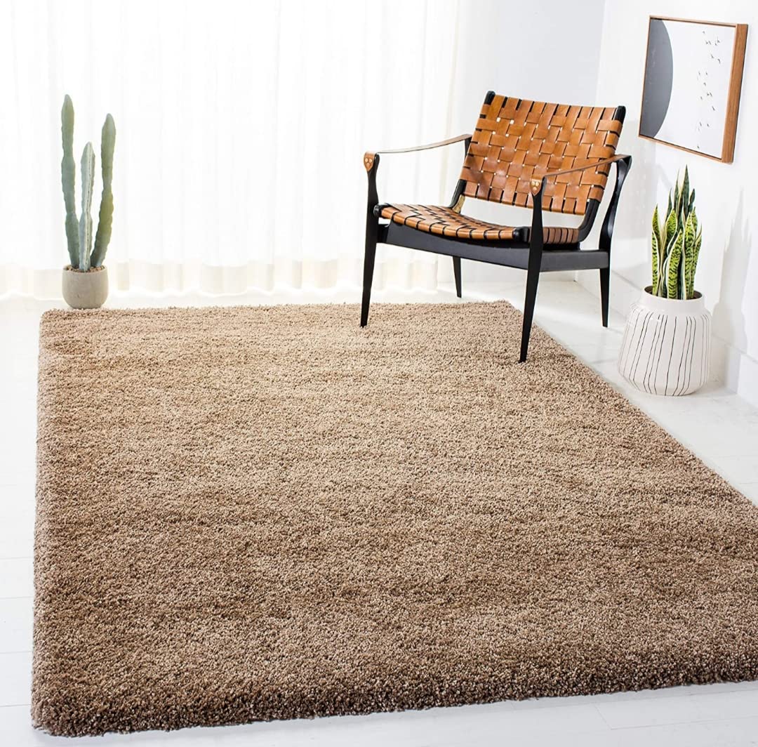 Buy MARIA CARPET 4x5 feet Beige Colour Carpet Made up of