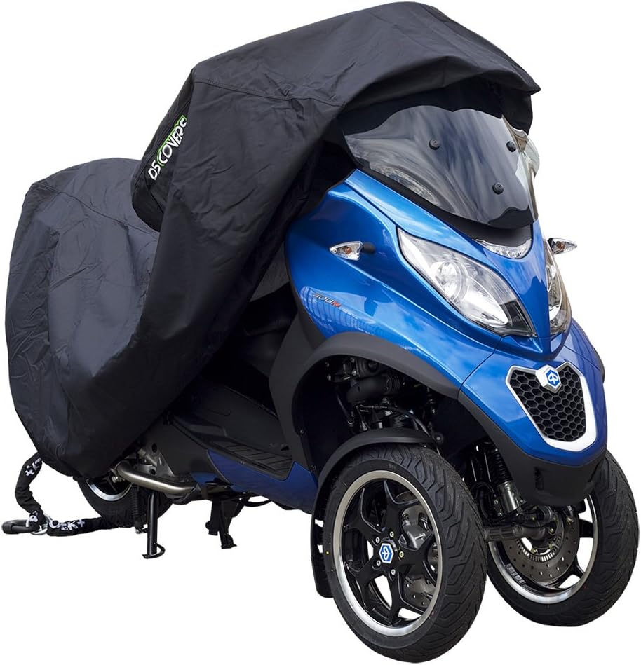 DS Covers 73160621 ALFA Topcase Motorcycle Cover, Medium, Black
