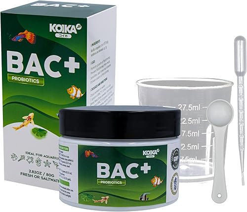 KOIKA BAC+ Probióticos en polvo, olor agradable, probiótico superior, refuerzo de la inmunidad, resistencia a enfermedades (BAC+(polvo), 2.82 onzas