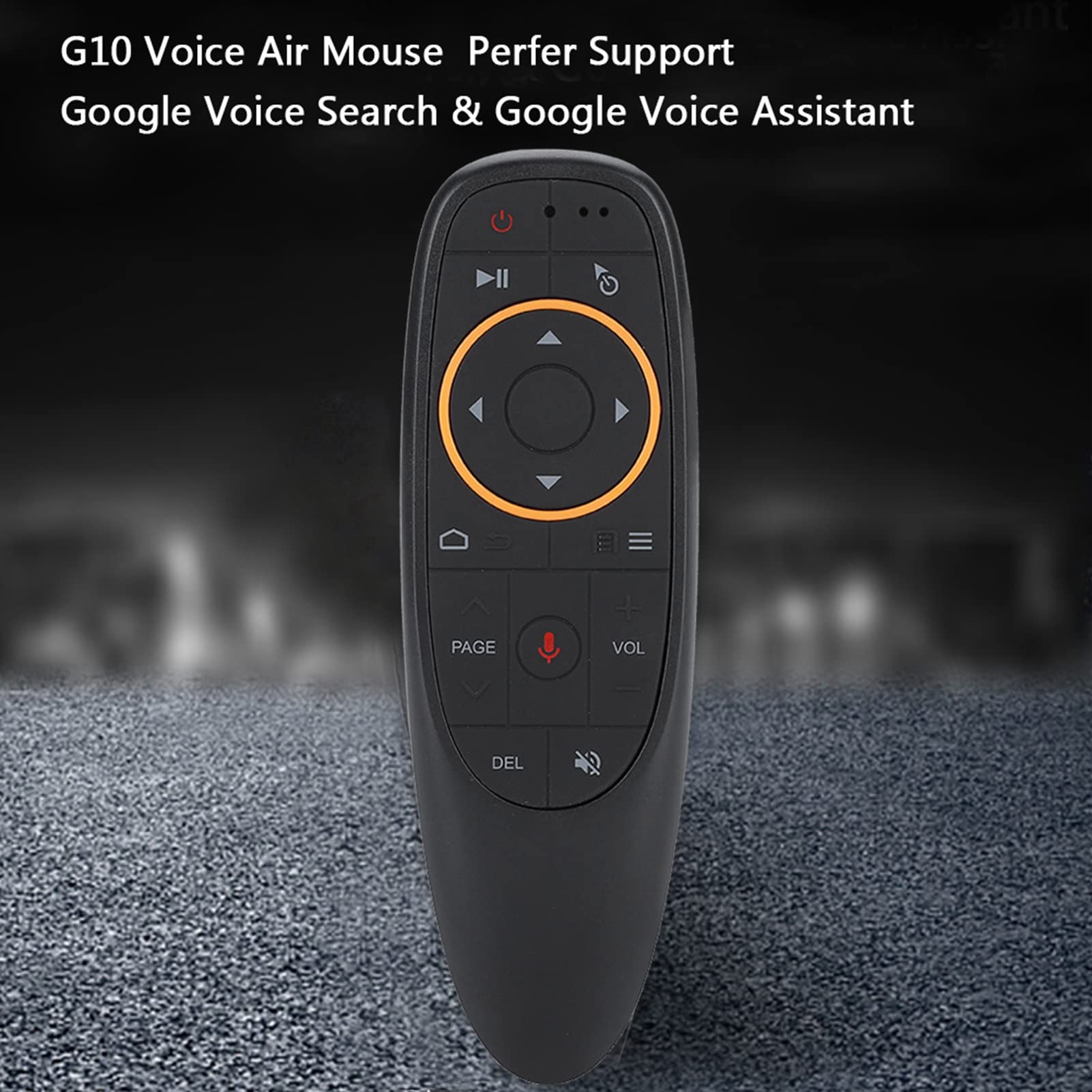 Telecomando Wireless Con Tastiera E Mouse Vocale 2.4G - Giroscopio Integrato Per TV Box E PC