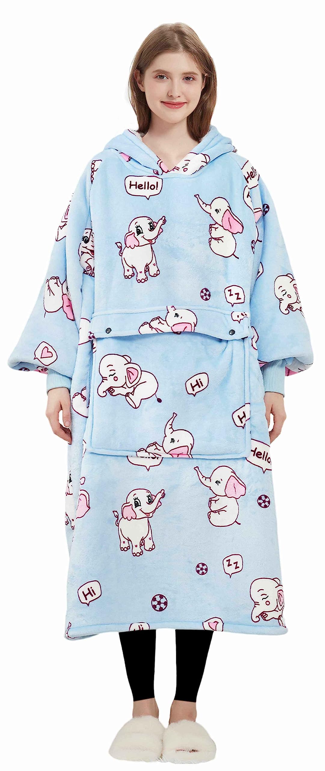 Unisex Child Wearable-blankets Wearable-blankets
