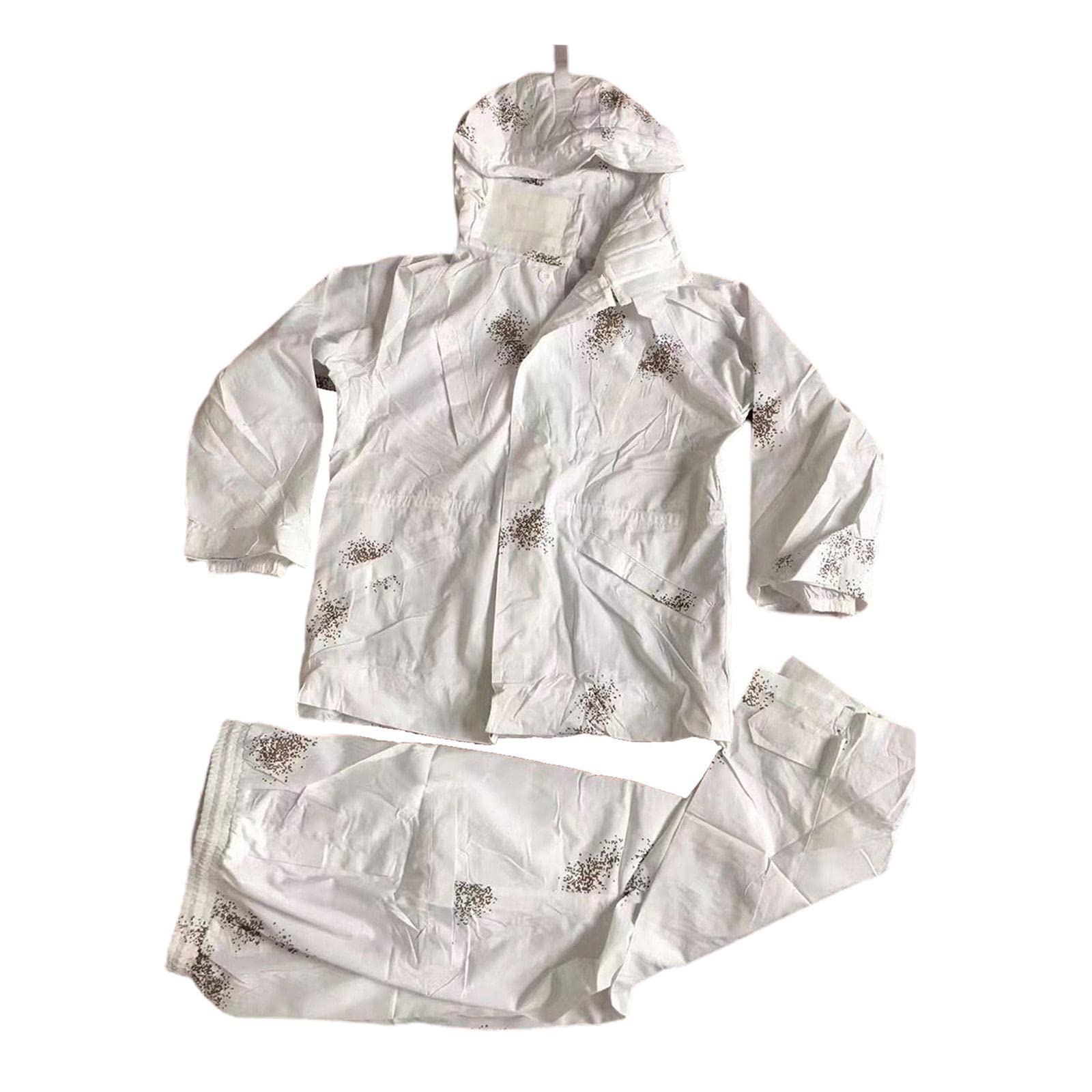 【新品実物】中国軍　雪用迷彩服 新品実物】中国軍 03式迷彩服+ズボン 冬服