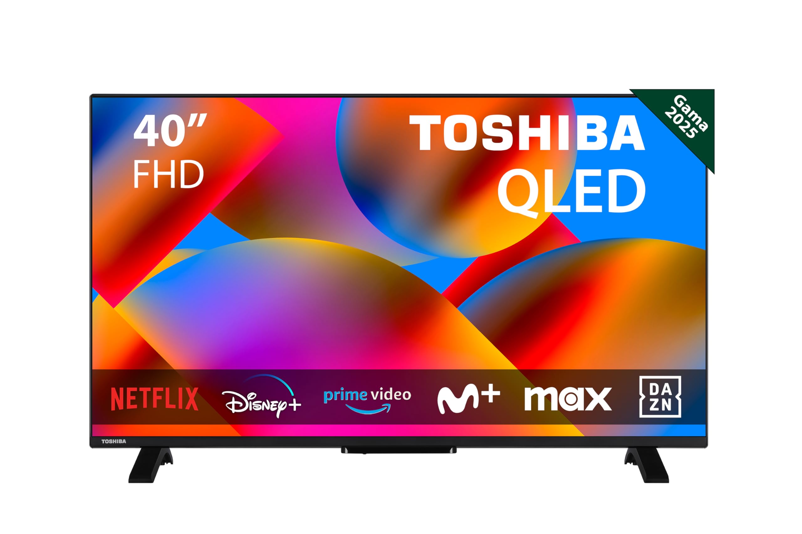 TOSHIBA 40QV2F63DG LED TV 40 Pollici - Smart TV FHD - Dettaglio