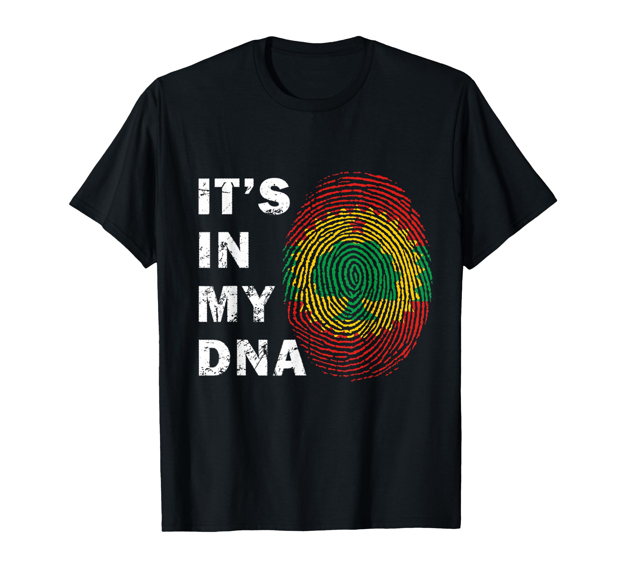 Oromia In My DNA Proud Oromia Flag Ethiopian Oromo Ethiopia T-Shirt