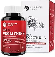 Vista 1 de Neurogan Urolitina A PRO Cápsulas – 1000 mg, 120 Ct – Salud celular avanzada, suplementos posbióticos – Suplemento de urolitina A ultra micronizada