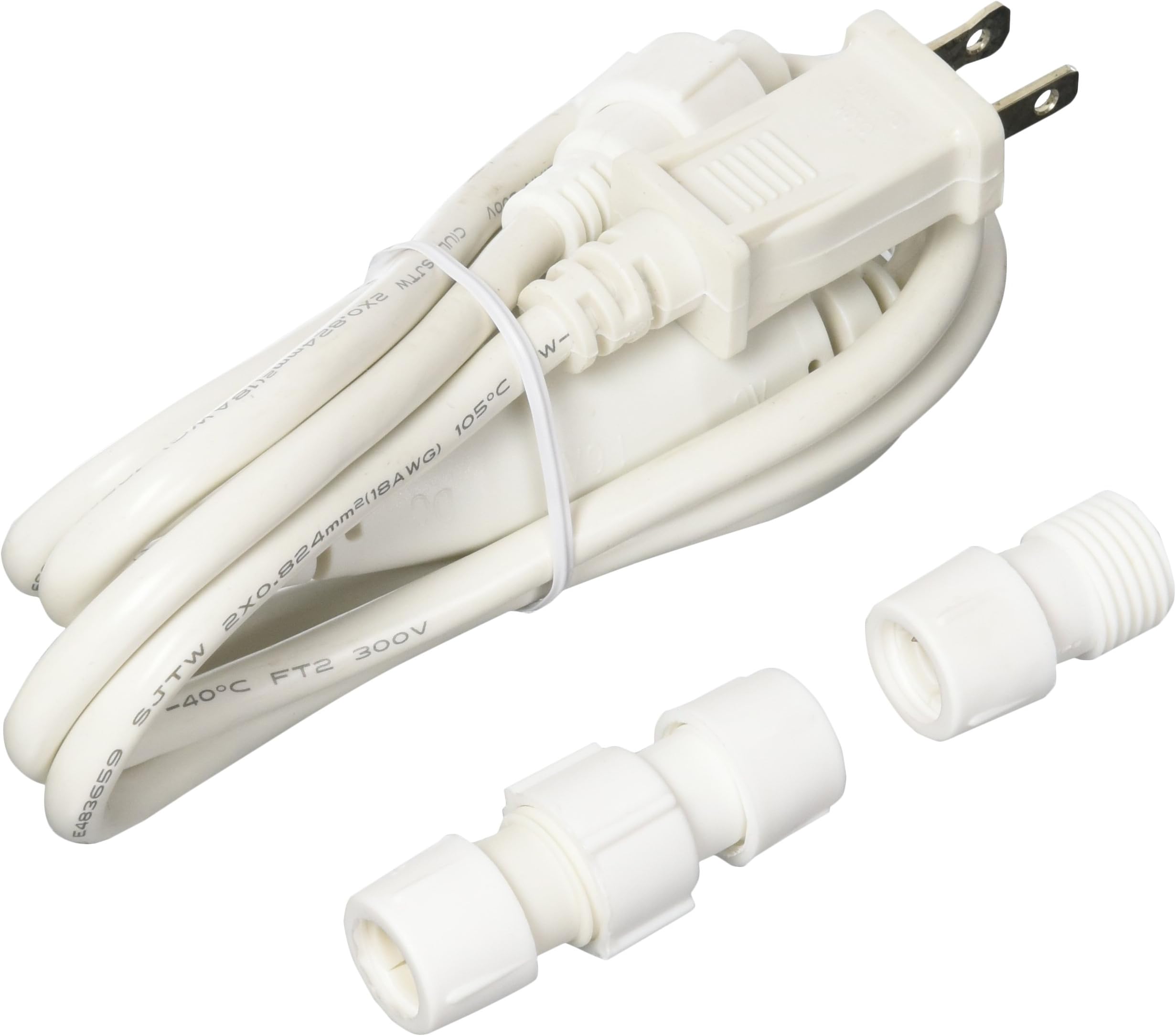 American Lighting RL-LED-CONKIT-1.6AMP 1/2" 1.6 Amp Rope Light Power Cord Designed for DIY Field Cuts, Not UL Listed