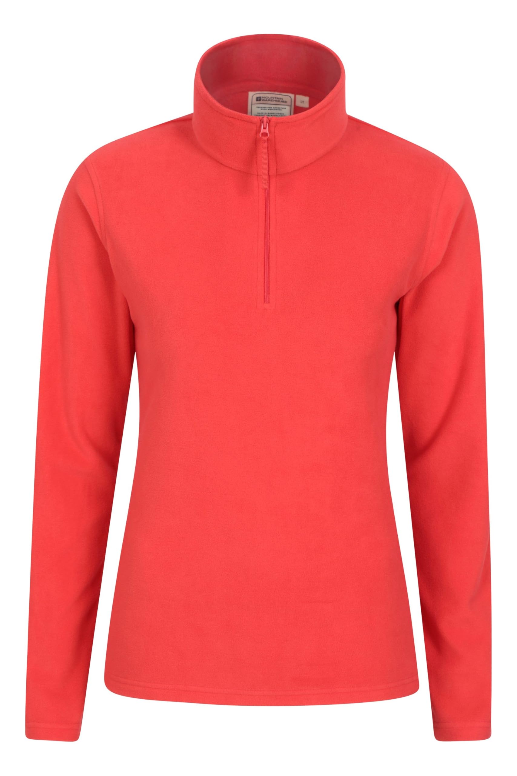 Mountain Warehouse Camber Half Zip Women's Fleece - Lightweight, Warm & Cosy Half Zip Sweatshirt - Best for Spring Summer, Camping, Outdoors, Travelling & Hiking — view 6