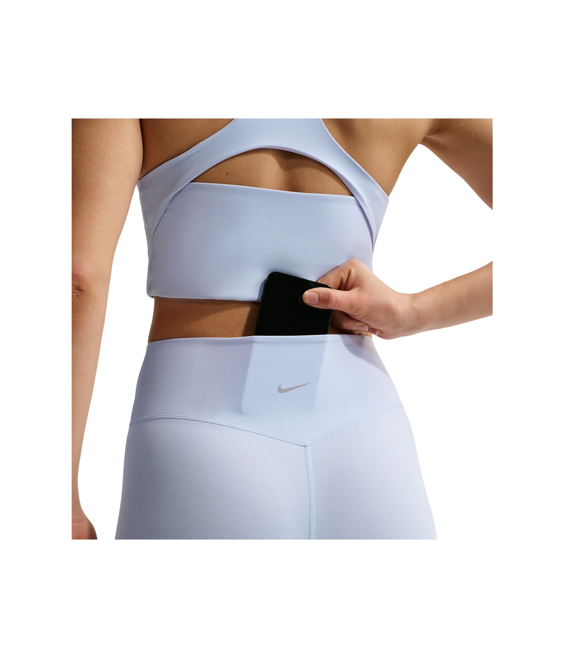 Nike Zenvy legginsy damskie z wysoką talią, 7/8