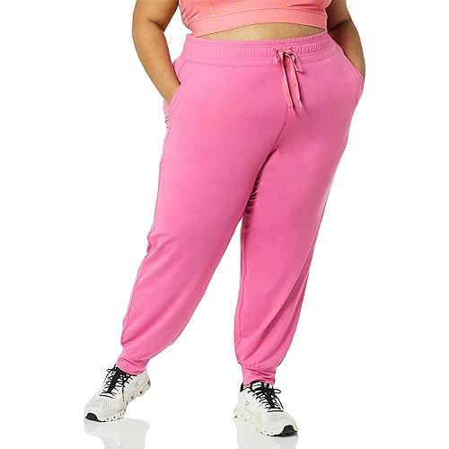 Amazon Essentials Women's Brushed Tech Stretch Jogger Pant (Available in Plus Size)