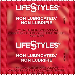 LifeStyles Non-Lubricated Condoms - Quantity - 100 Pack