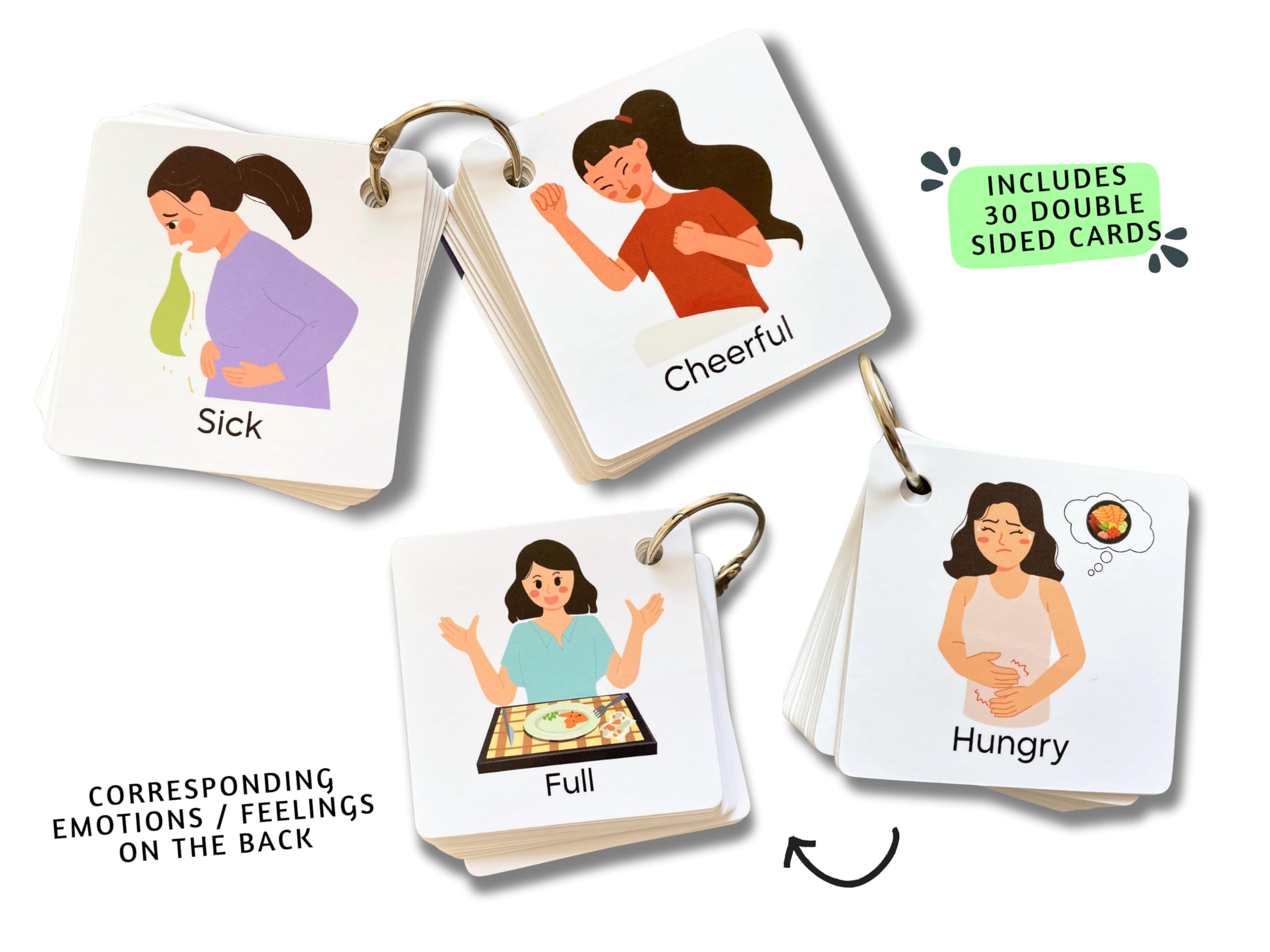 Set 41 Carte Emozioni Per Bambini Con Specchio: Attività Educative Per Autismo, Logopedia E Apprendimento Socio-Emotivo - 3