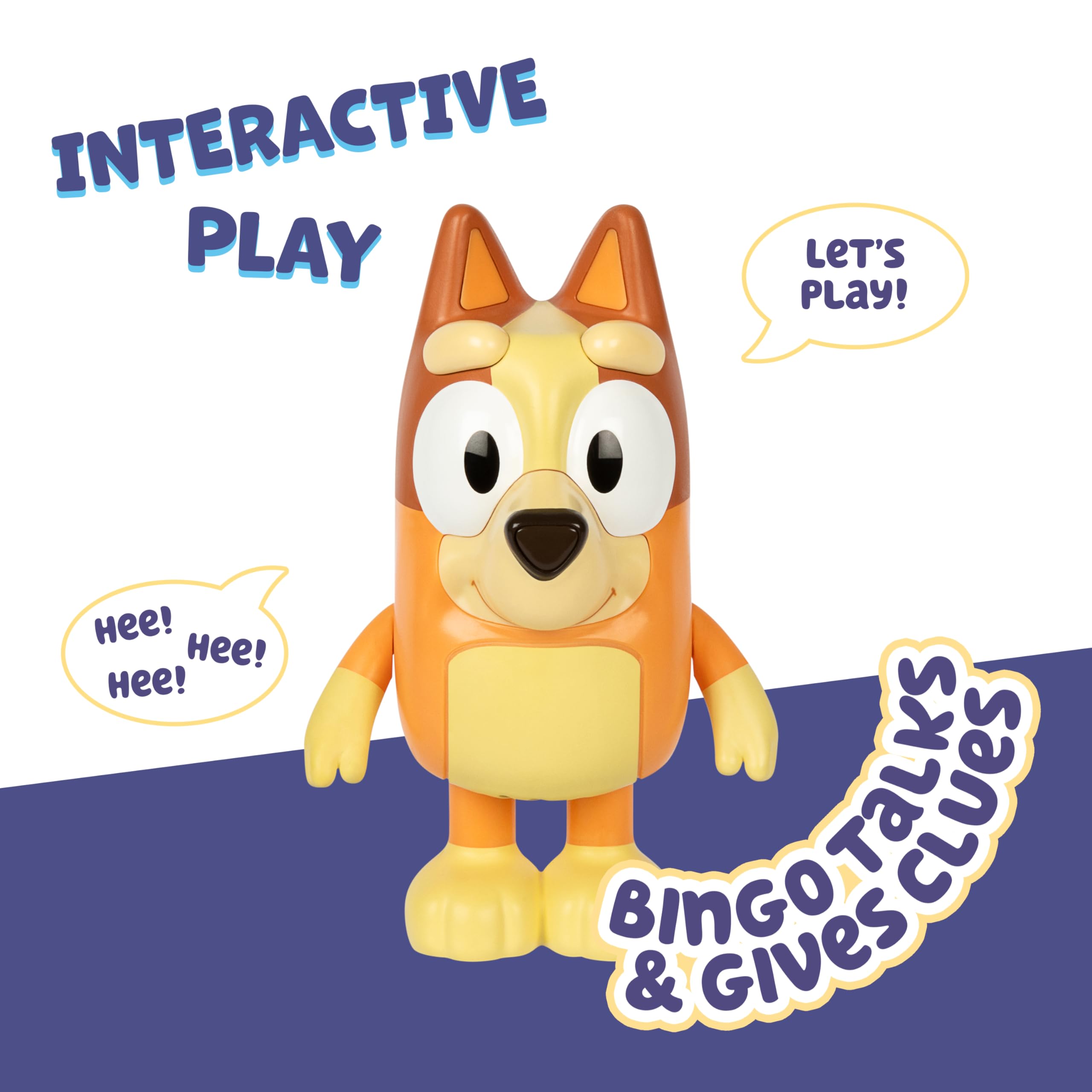 Amazon.co.jp: Bluey Hide & Seek Game - ビンゴのフィギュアを隠し