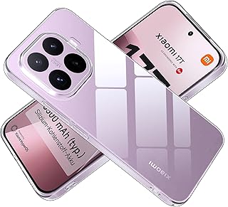 Fitudoos Coque en Silicone Compatible avec Xiaomi 17T 5G, Liquid Silicone Coque, Anti-Chocs,Transparent.