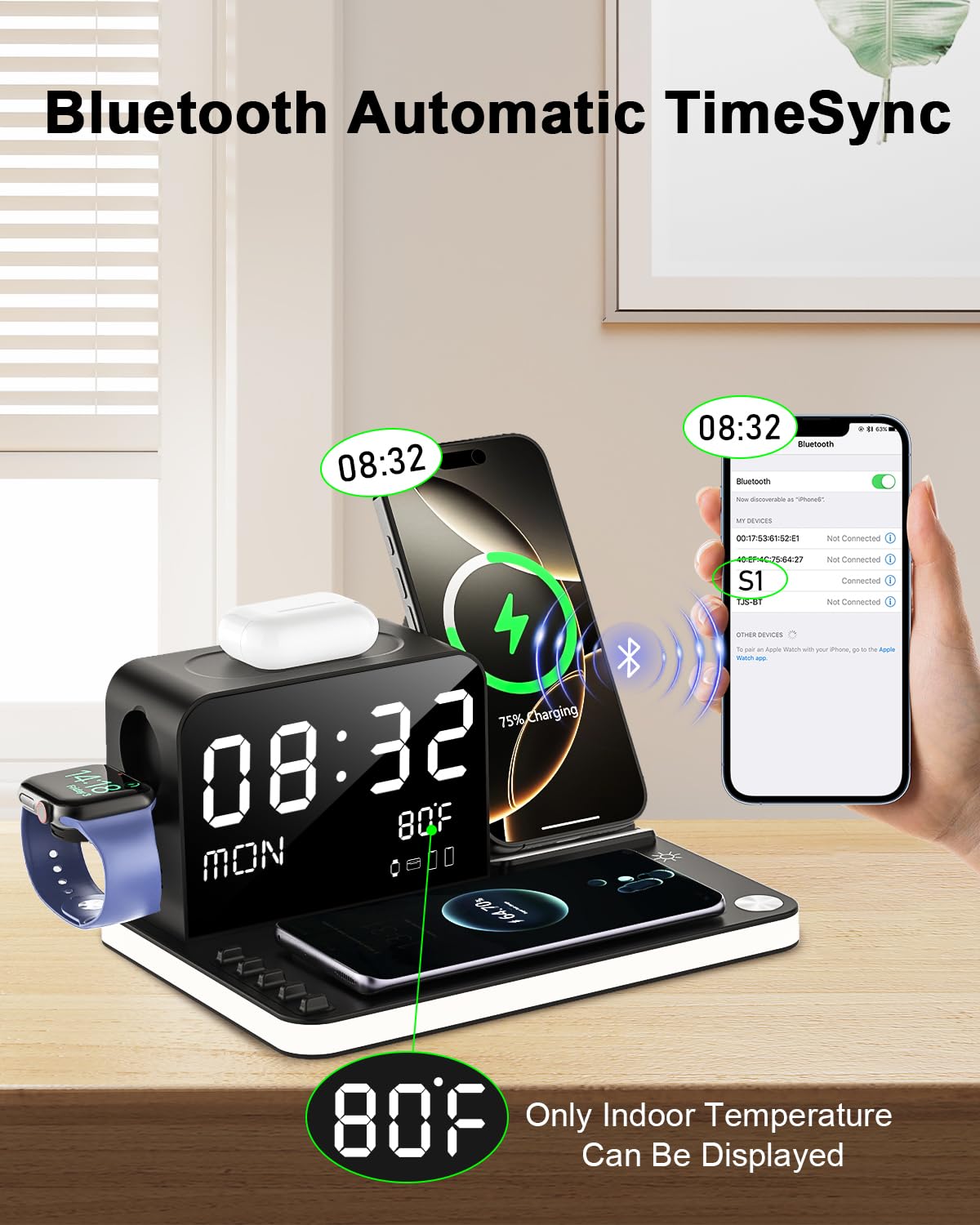 アイフォン充電ステーション Amazon.co.jp: ワイヤレス充電器 2台、iphone 充電スタンド 2台
