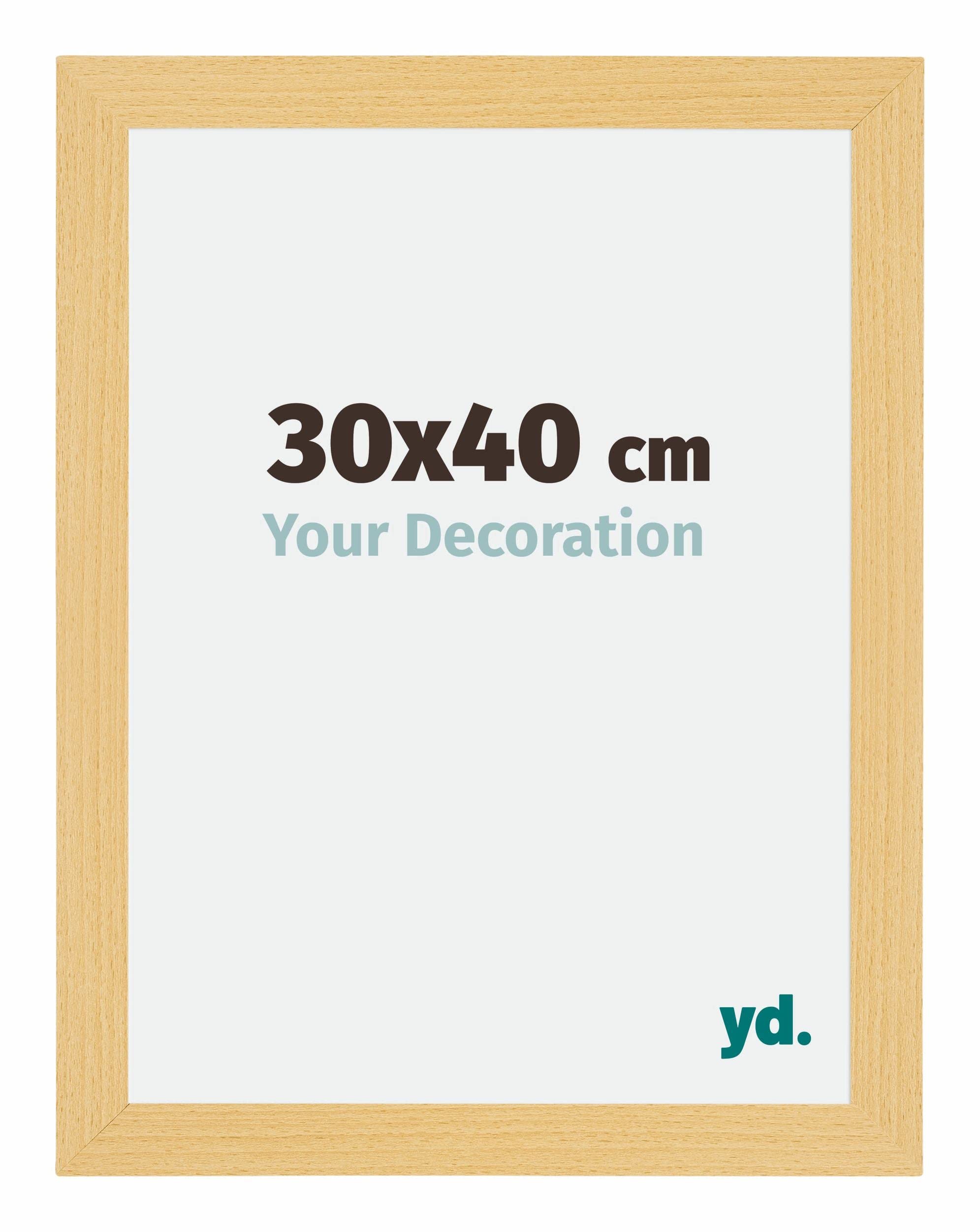 Your Decoration - Puzzle frame 30x40 - Beech Design - Puzzle frame 500-1000 Pieces - MDF Photoframe - Mura