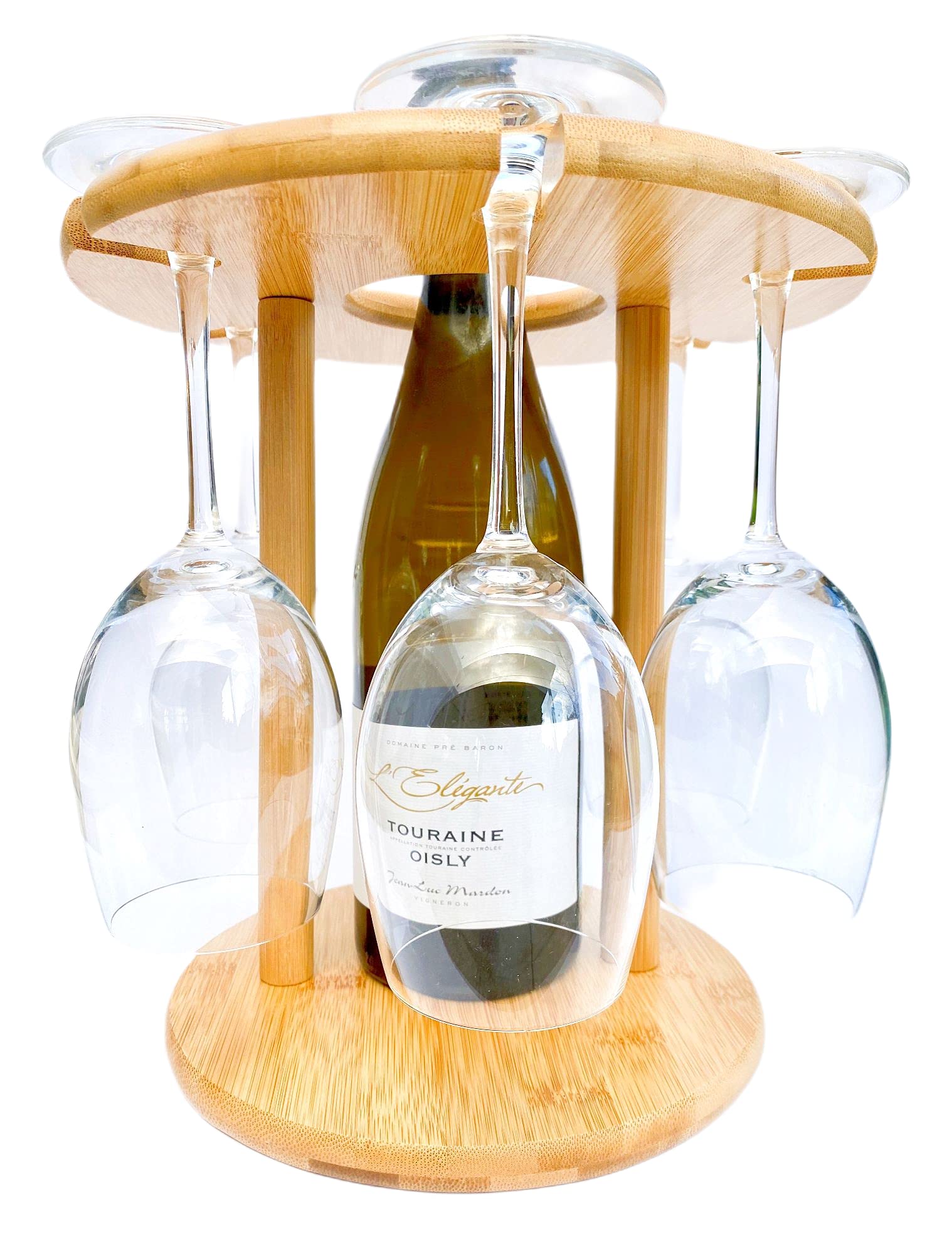 Glass Anchor - The beautiful wine glass holder for boats, picnics, festivals, camping, campers. Colour: white leather. Holds 6 glasses. No fixings needed. Stop the spill Glass Anchor - The beautiful wine glass holder for boats, picnics, festivals, camping, campers. Colour: white leather. Holds 6 glasses. No fixings needed. Stop the spill