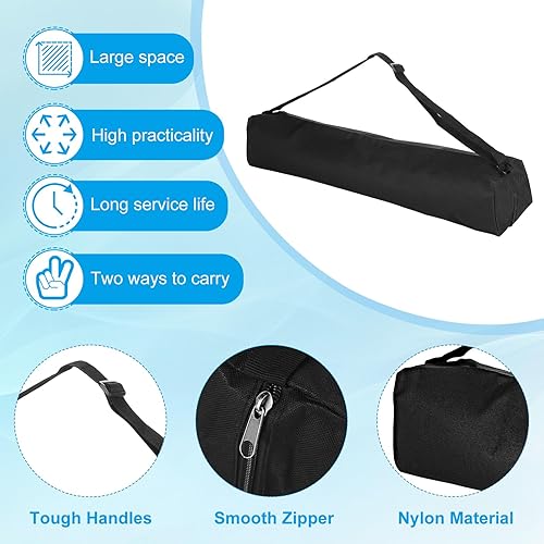 Miniatura 3 de PATIKIL Funda de transporte para trípode de 23.62 x 3.54 x 3.54 pulgadas, 1 bolsa de trípode acolchada de nailon con asas para soportes de luz,