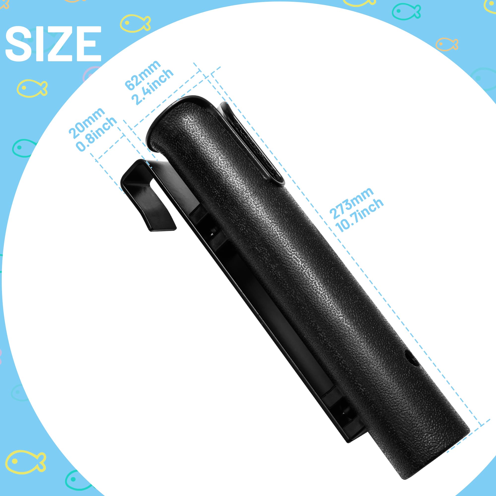 Cooler Rod Holder - YETI & RTIC Compatible -2