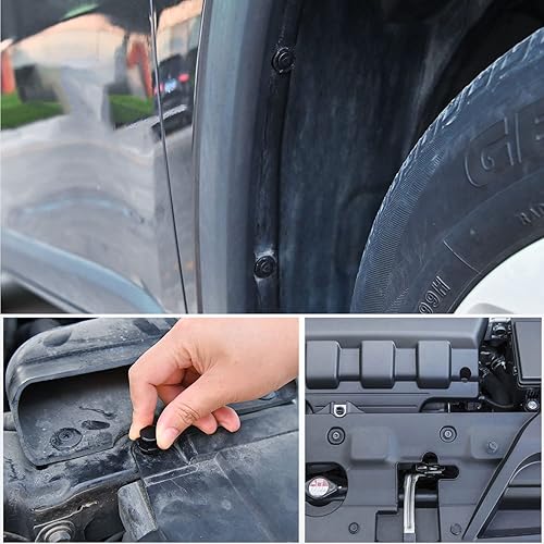 Vista 51 de Nilight 50 clips de retención tipo empujador de aislamiento para capó de orificio de 0.343 in compatibles con Chrysler 4878883AA Dodge 1996-2005 50