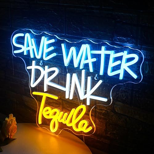 Miniatura 5 de Letrero de neón con luces LED de neón para decoración de pared, letreros de luz USB para el hogar, cerveza, bar, dormitorio, restaurante, cueva de