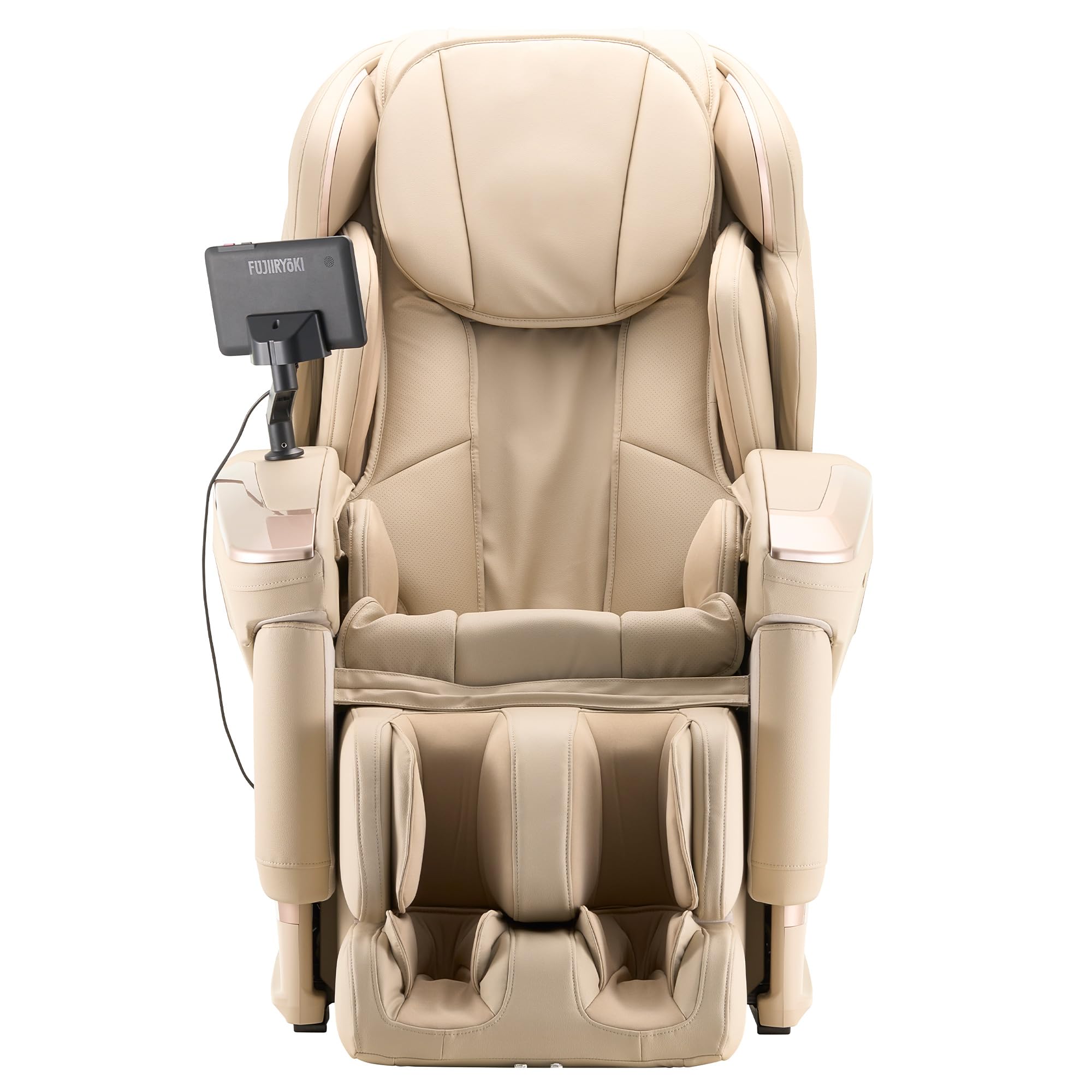 FUJIIRYOKI Cyber Relax Ai 5D Massage Chair - Advanced Massage Technology, Relaxing, Therapeutic, Home & Office, Stainless Steel Base, Polyurethane Foam, Accommodates 6'4
