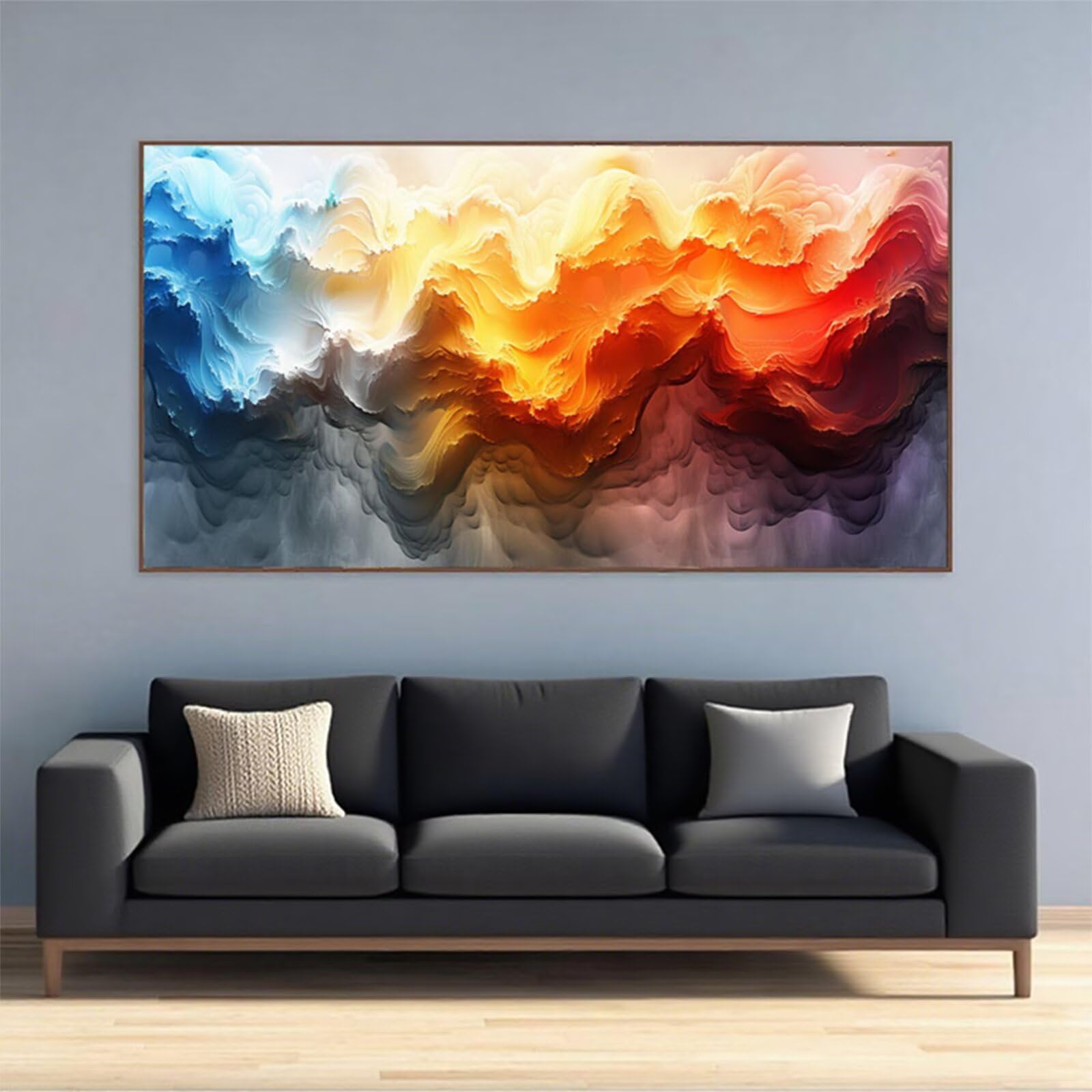 Sztuka diamentowa, kolorowe zestawy do malowania diamentami dla dorosłych, 5D Dimond Art Clouds Gem Arts and Crafts Paintings, DIY, kryształ górski, haft krzyżykowy, malowanie według numerów
