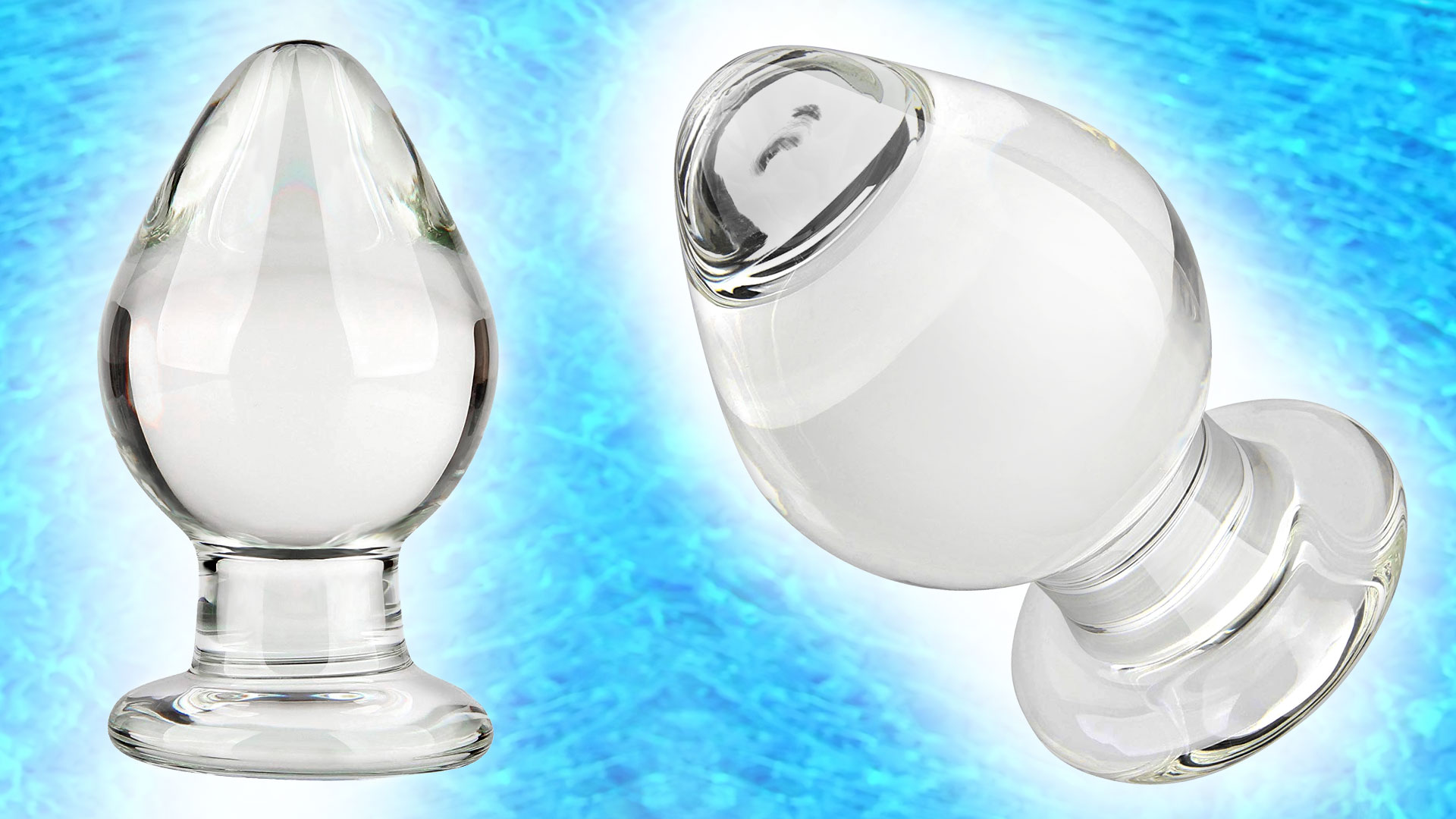 SXOVO Plug anale in vetro cristallo 6cm Plug anale dildo in vetro  trasparente Dildo classico Dildo anale Giocattolo anale Giocattoli sessuali  maschili e femminili : Amazon.it: Salute e cura della persona