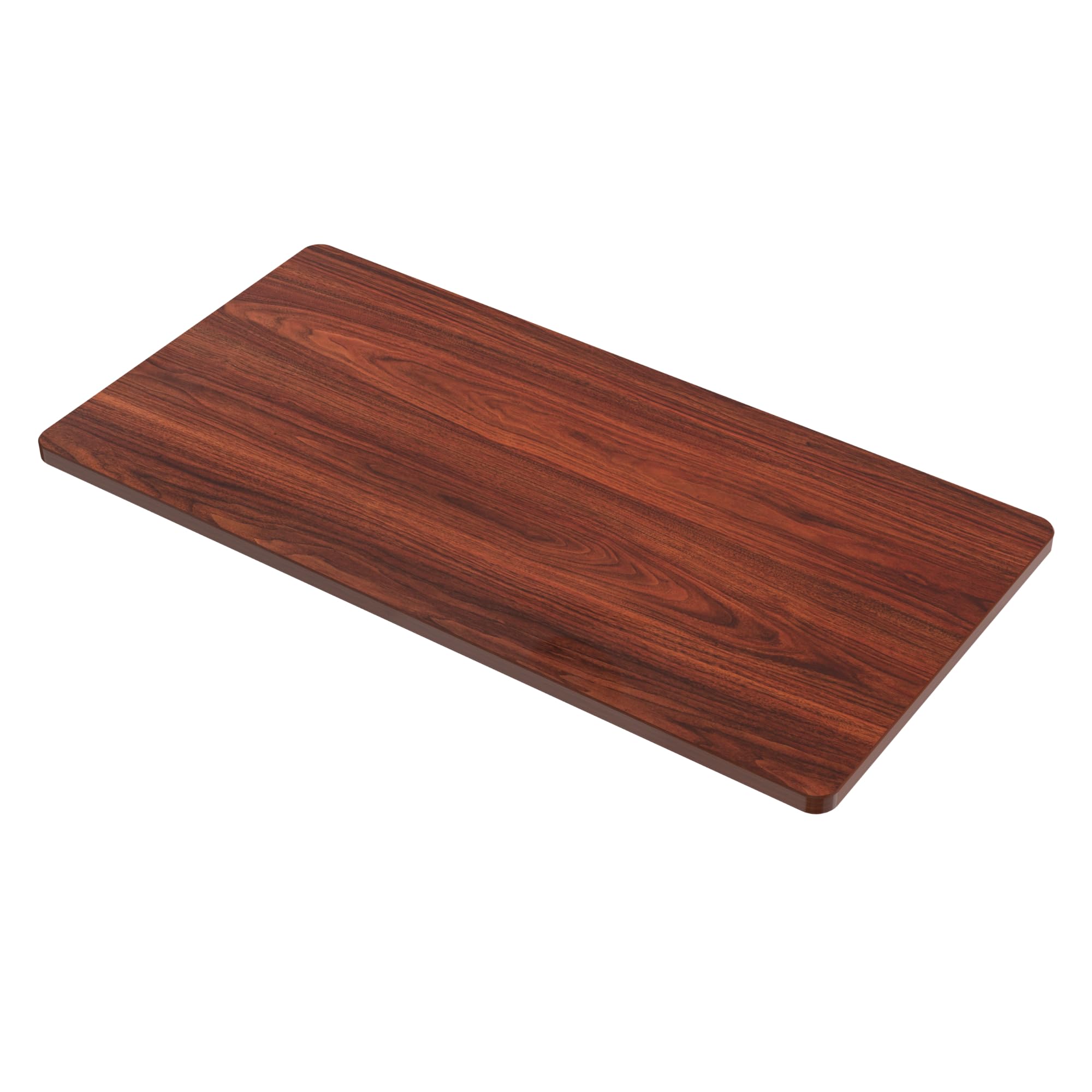  Tabletop 48"x30"x1" Thickness One-Piece Table Top Rectangular Particle Board for Standing Desk and Home Office Countertop DIY,Mahogany Desk Top