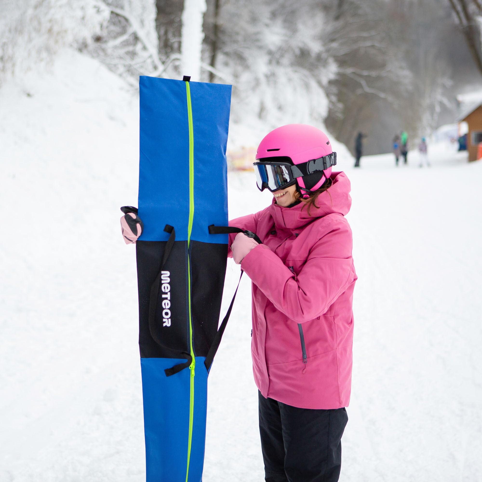 meteor Borsa Sci - Borsone Tavole - Bag Porta Ski - Custodia Portasci - Sacca Impermeabile