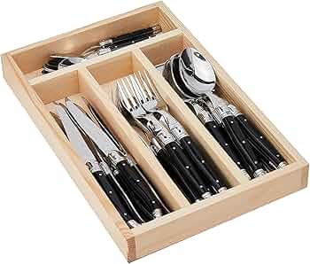 Amazon.com | Jean Dubost Laguiole 24-Piece Everyday Flatware Set