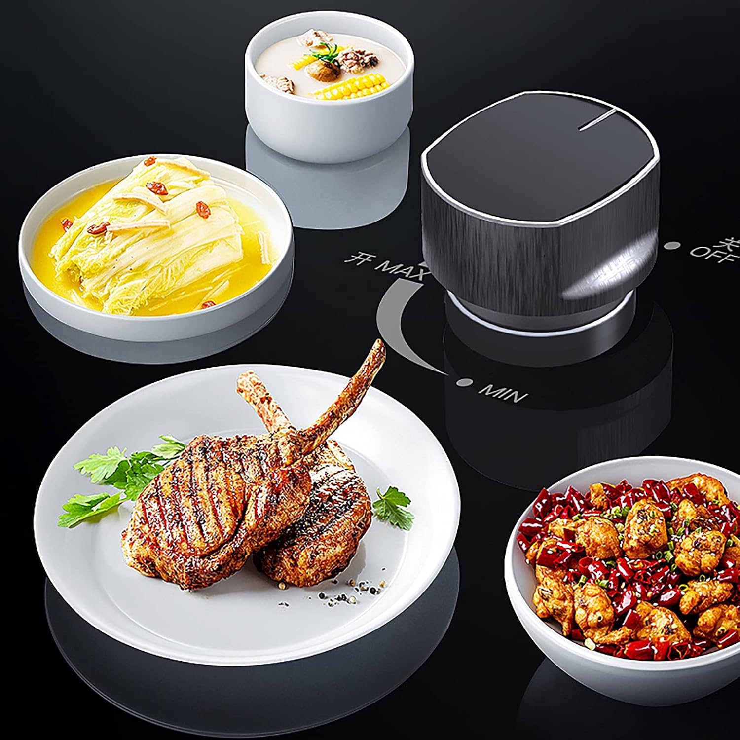 Burner Gas Cooker Built In Stove Lpg Ng Desktop Cooking Cooktop With Automatic Flameout(B,LPG)