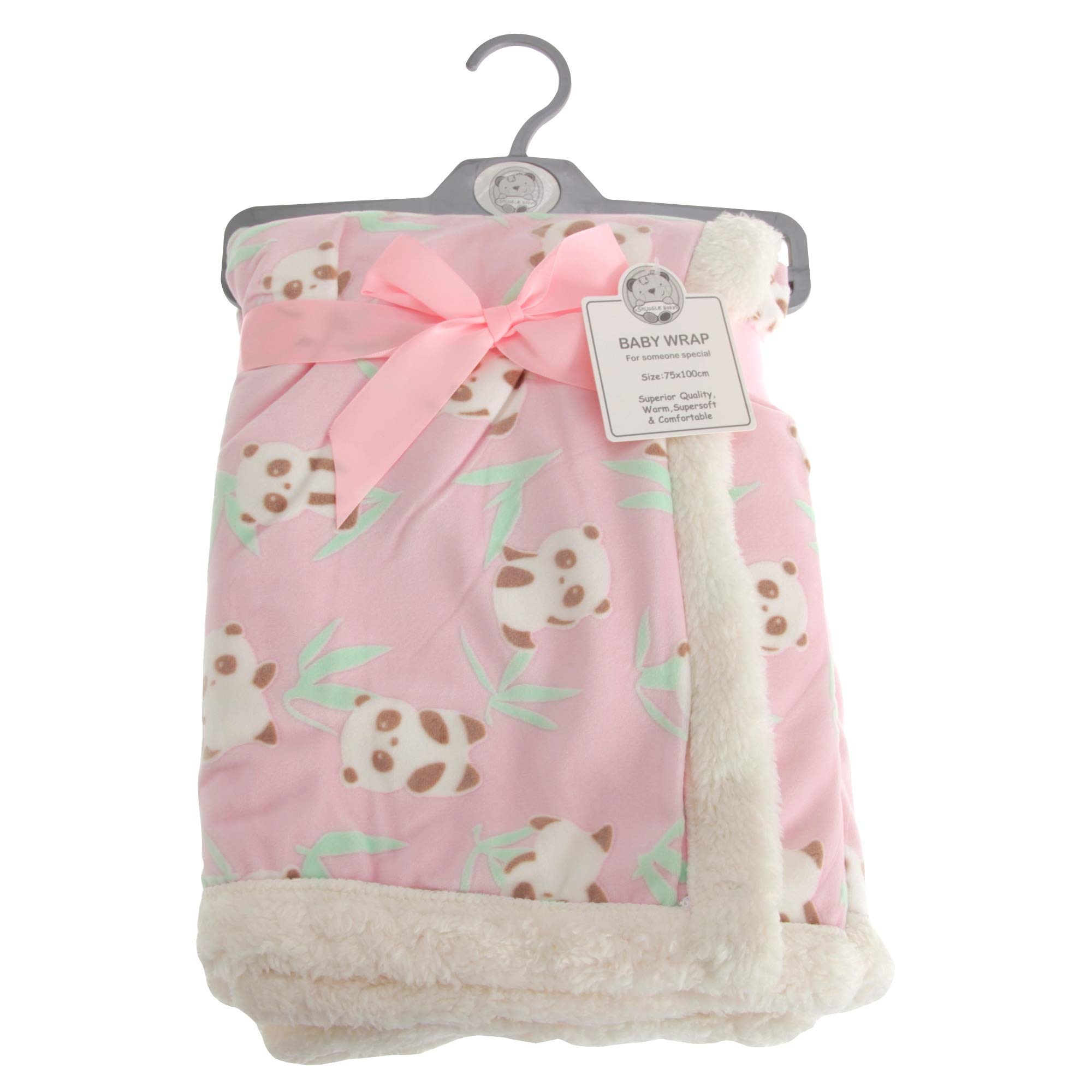 Snuggle BabyBaby Panda Wrap (75 x 100cm) (Pink)