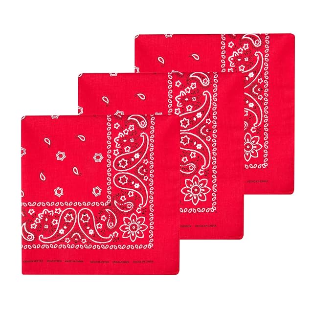 Levis All-Gender Multi-Purpose Bandana Gift Set Headband Wrap Face Neck Coverage