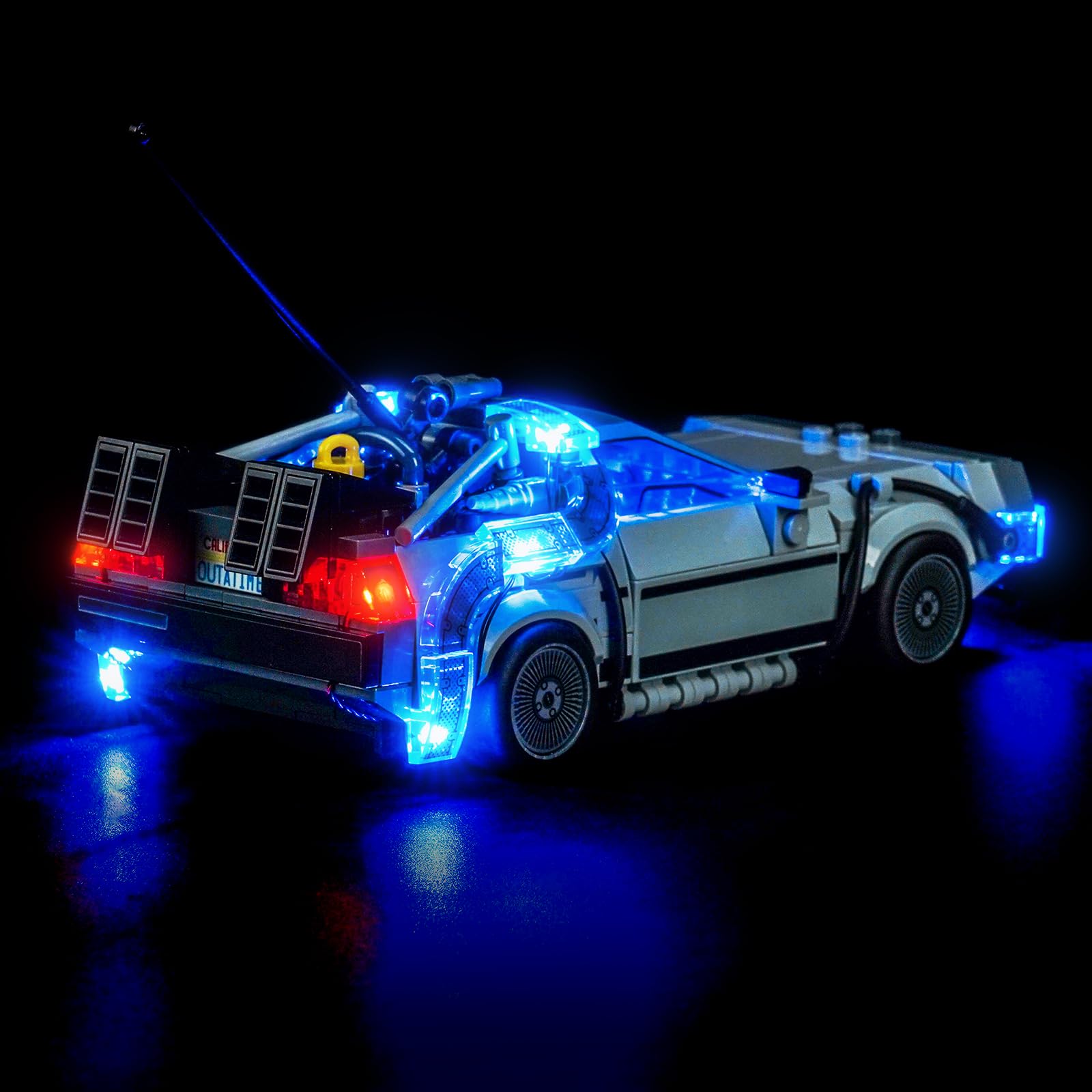 Light Kit Compatible with Lego 77256 Time Machine from Back to the Future (No Model) - Image 2