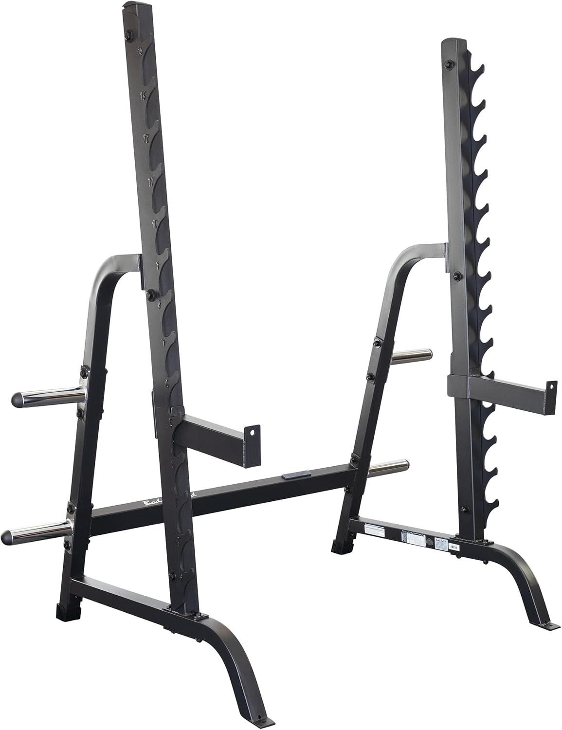 Body-Solid (GPR370B) Multi-Press Rack - Strength Training Station for Home Gym - Adjustable Squat and Press Stand with High Tensile Steel Frame