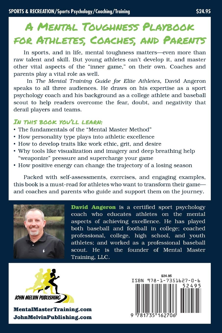 THE MENTAL TRAINING GUIDE FOR ELITE ATHLETES: How the Mental Master Method Helps Players, Parents, and Coaches Create a Championship Mindset