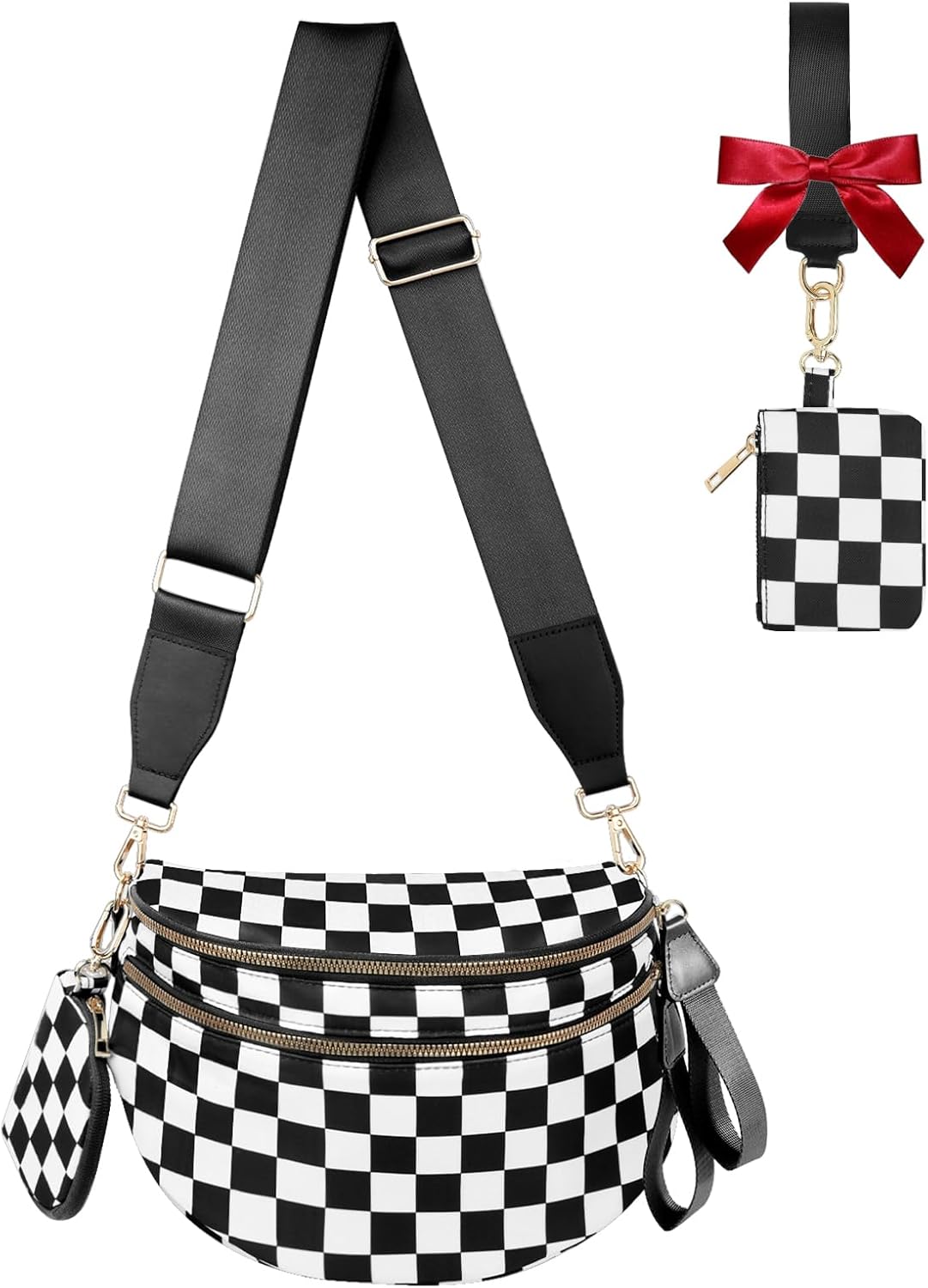 Checkered Crossbody Bag Bum Bag Crossbody Bags for Martinique Ubuy
