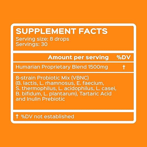 Miniatura 2 de Humarian Probonix - Probióticos líquidos para perros  Gotas probióticas para perros de 8 cepas para fortalecer la salud intestinal canina, la salud