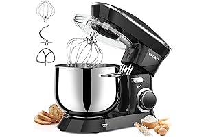 Vezzio 9.5 Qt Stand Mixer, a Large Mixer to Handle Your Toughest Kitchen Tasks